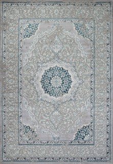 Ковер Палермо (PALERMO)  дизайн F294 GRAY, форма прямоугольник — фото 1