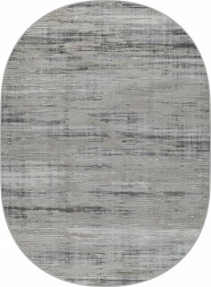 Ковер овальный Вера (VERA)  дизайн 40644A GREY / L.GREY, форма овал — фото 1