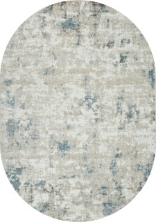 Ковер овальный Натурэль (NATUREL)  дизайн F232 BEIGE-BLUE, форма овал — фото 1