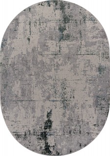 Ковер овальный Лиман (LIMAN)  дизайн F169 CREAM-D.GREEN, форма овал — фото 1