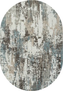 Ковер овальный Натурэль (NATUREL)  дизайн F229 BEIGE-BLUE, форма овал — фото 1
