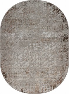 Ковер овальный Элиза ELIZA  дизайн 38551A BROWN FLS / CREAM FL, форма овал — фото 1