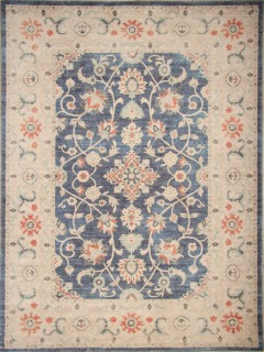 Ковер ETHNIC  дизайн PX6501 BLUE, форма прямоугольник — фото 1