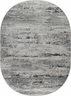 Ковер овальный Аматис (AMATIS)  дизайн 36556A GREY / GREY, форма овал — фото 1