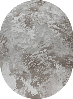 Ковер овальный Вера (VERA)  дизайн 40055B D.BEIGE / BEIGE, форма овал — фото 1