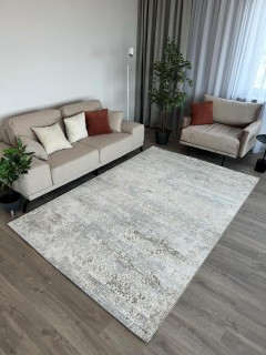 Ковер БЬЯНКА  дизайн D057A - CREAM SHIRINK / VIZON FDY, форма прямоугольник — фото 1