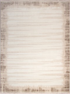 Ковер Адалин (ADALIN)  дизайн 00020B  BEIGE / WHITE, форма прямоугольник — фото 1