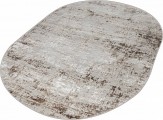 Ковер овальный Элиза (ELIZA)  дизайн 38554A BROWN FLS / CREAM FL, форма овал — фото 2