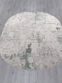 Ковер овальный Лиман (LIMAN)  дизайн F169 CREAM-D.GREEN, форма овал — фото 2
