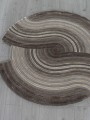 Ковер круглый SAFIR  дизайн 00835С GREY / BROWN, форма круг — фото 2