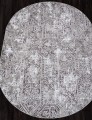 Ковер овальный Сильвер (SILVER)  дизайн F390 GRAY, форма овал — фото 2