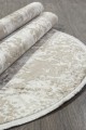 Ковер овальный Дольче (DOLCE)  дизайн F202 CREAM, форма овал — фото 2