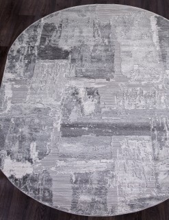 Ковер овальный Армина (ARMINA)  дизайн 03758A GREY / GREY, форма овал — фото 2
