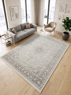 Ковер Армина (ARMINA)  дизайн GA073C GREY / BROWN, форма прямоугольник — фото 2