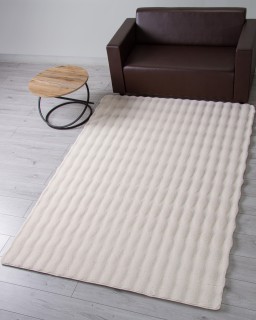Ковер Бабл (BUBBLE)  дизайн PX1001 L.BEIGE, форма прямоугольник — фото 2