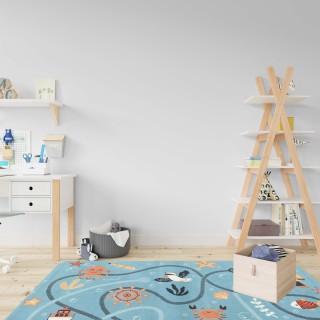 Ковер детский РИТМО КИДС (RITMO KIDS)  дизайн 04KYK, форма прямоугольник — фото 2