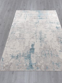 Ковер Лиман (LIMAN)  дизайн F169 CREAM-D.BLUE, форма прямоугольник — фото 2