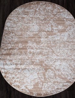 Ковер овальный Миранда (MIRANDA)  дизайн D941 DARK-BEIGE, форма овал — фото 2
