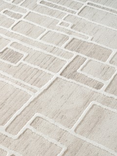 Ковер ЛУМА  дизайн SN014A CREAM / CREAM, форма прямоугольник — фото 2