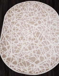 Ковер овальный Миранда (MIRANDA)  дизайн D967 BEIGE, форма овал — фото 2