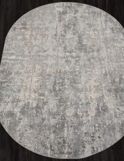 Ковер овальный Лиман (LIMAN)  дизайн F165 CREAM-BLUE, форма овал — фото 2