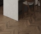 Керамогранит Laparet Вуд Латина Браун Шеврон матовый карвинг коричневый — фото 3