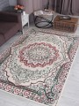 Ковер Дарга (DARGA)  дизайн F670 CREAM-RED, форма прямоугольник — фото 3