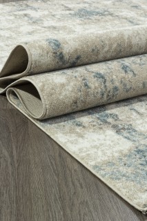 Ковер Натурэль (NATUREL)  дизайн F232 BEIGE-BLUE, форма прямоугольник — фото 3