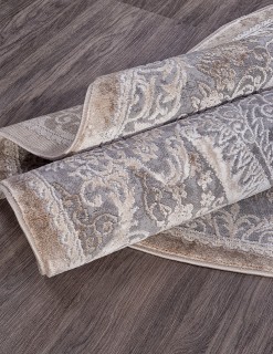 Ковер круглый Армина (ARMINA)  дизайн 03880C GREY / BROWN, форма круг — фото 3