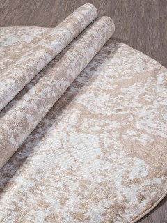 Ковер овальный Миранда (MIRANDA)  дизайн D941 DARK-BEIGE, форма овал — фото 3