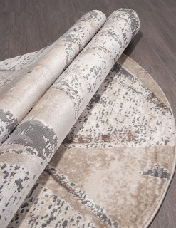 Ковер овальный Армина (ARMINA)  дизайн 04022C GREY / BROWN, форма овал — фото 3