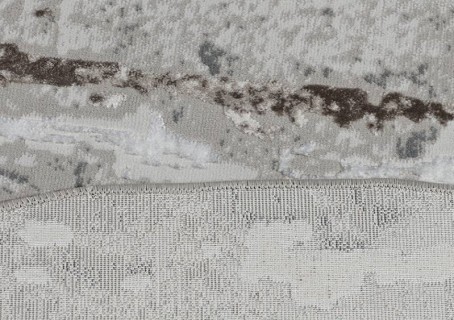 Ковер круглый Аматис (AMATIS)  дизайн 36556A L.BEIGE / BLUE, форма круг — фото 3