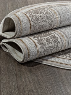 Ковер овальный Ненси (NENSI)  дизайн GL090E BROWN / BROWN, форма овал — фото 3