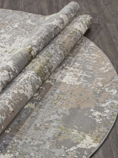 Ковер овальный Лиман (LIMAN)  дизайн F163 CREAM-GREEN, форма овал — фото 3