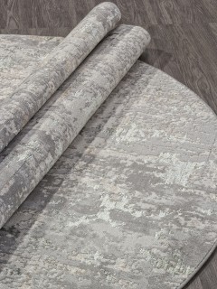 Ковер овальный Лиман (LIMAN)  дизайн F165 CREAM-BLUE, форма овал — фото 3