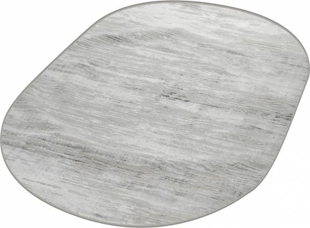 Ковер овальный Вера (VERA)  дизайн 40644A GREY / L.GREY, форма овал — фото 3