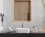 Керамогранит Laparet Коннект Перл светло-серый SG624920R матовый — фото 4