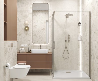 Керамогранит Laparet Асториа Беж бежевый LP6012G0221R структурный карвинг — фото 4