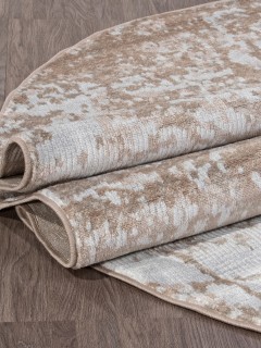 Ковер овальный Миранда (MIRANDA)  дизайн D941 DARK-BEIGE, форма овал — фото 4