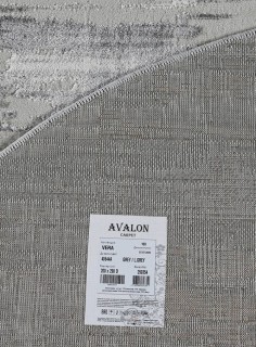 Ковер овальный Вера (VERA)  дизайн 40644A GREY / L.GREY, форма овал — фото 4