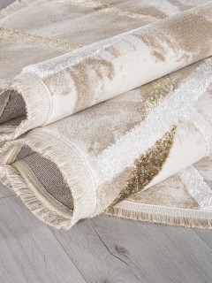 Ковер овальный MOSSO  дизайн 27248A CREAM/BEIGE, форма овал — фото 4