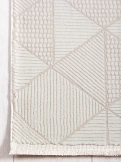 Ковер Адалин (ADALIN)  дизайн 00023A  BEIGE / WHITE, форма прямоугольник — фото 4