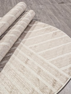 Ковер овальный Диос (DIOS)  дизайн F438 BEIGE, форма овал — фото 4