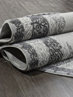 Ковер овальный Ненси (NENSI)  дизайн GL074G GREY / GREY, форма овал — фото 4