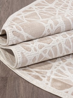 Ковер овальный Миранда (MIRANDA)  дизайн D967 BEIGE, форма овал — фото 4