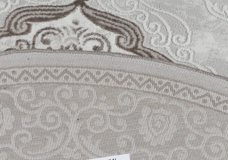 Ковер круглый Римма Люкс (RIMMA LUX)  дизайн 36868K CREAM / BEIGE, форма круг — фото 4