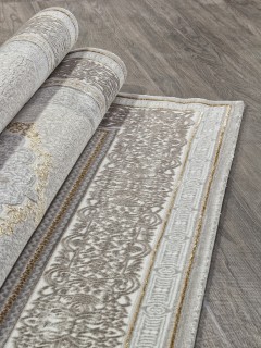 Ковер Ненси (NENSI)  дизайн GL090E BROWN / BROWN, форма прямоугольник — фото 4