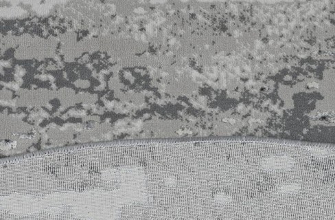 Ковер круглый Аматис (AMATIS)  дизайн 36556A GREY / GREY, форма круг — фото 4