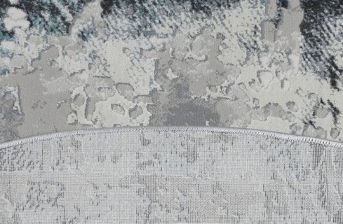 Ковер овальный Амбер (AMBER)  дизайн N0072A GREY / BLUE, форма овал — фото 4