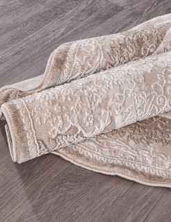 Ковер круглый Армина (ARMINA)  дизайн 03880B BROWN / BROWN, форма круг — фото 4